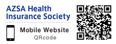 AZSA Health Insurance Society Mobile Website QRcode